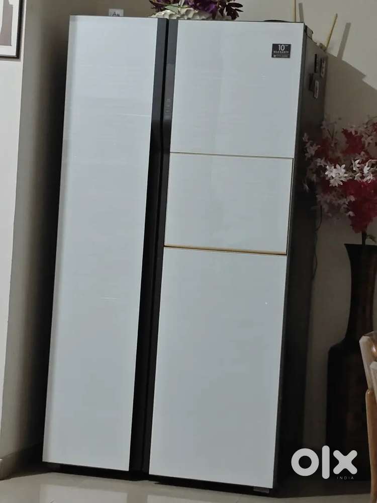 Samsung side by side door fridge