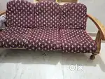 Polished plush sofa for good at old price