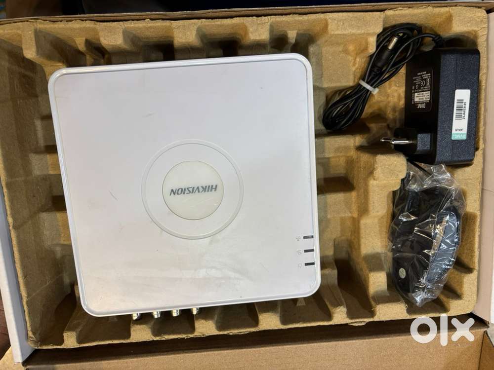 Hikvision 8 channel DVR and Toshiba 1TB hard disk