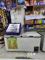 Voltas 405 DD CF Double Door Deep Freezer, 405 Liters, White
