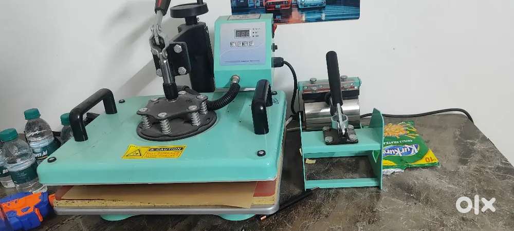 Printer and Combo Heat Press Machine with printer