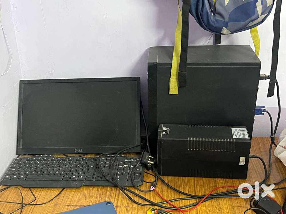 Computer zebronics + dell monitor