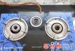 Gas Stove , 2 burner.Glass top. Manual.Taloja area