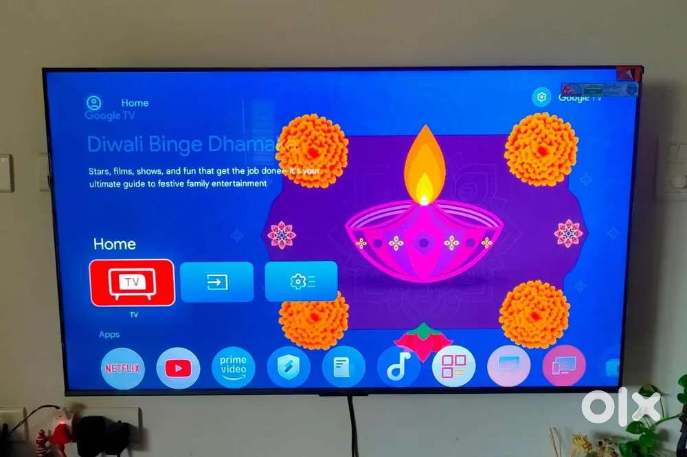 TCL Brand New QLED 4k Smart TV (55 Inch) - 2 Yrs Company Warranty.