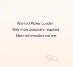 Wanted Picker and loader - Palsana