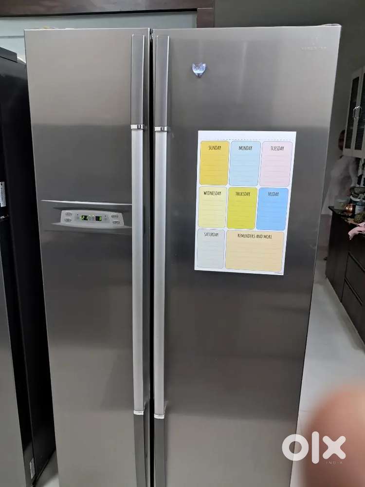 Videocon, 618 litres side by side fridge purchased new in March, 2017