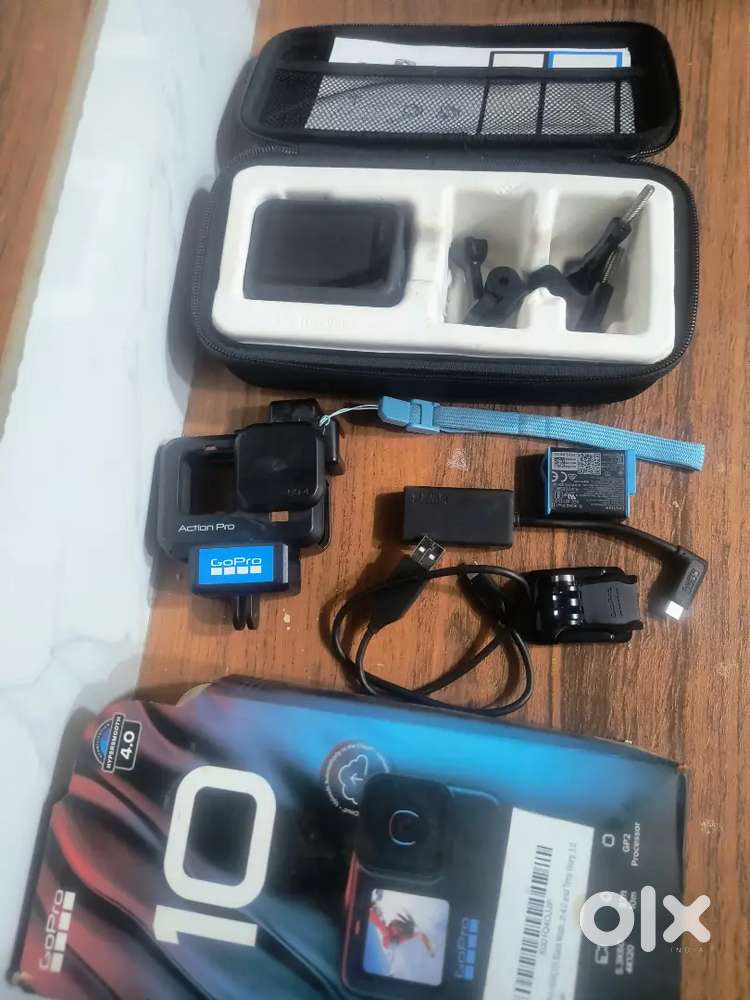 GoPro Hero10 Black Wate..h4.0 and time warp 3.0 New