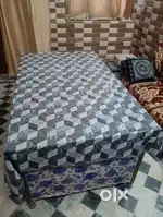 Wooden Table Glass top