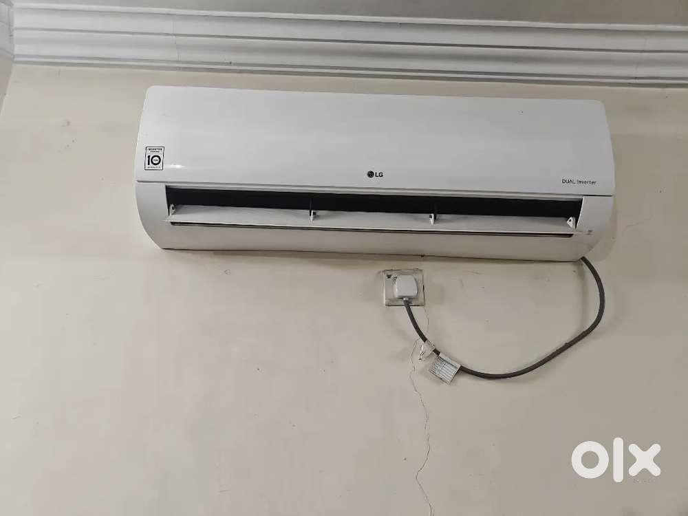 LG make 2 ton split AC fitted on the living room purchased 4 years old