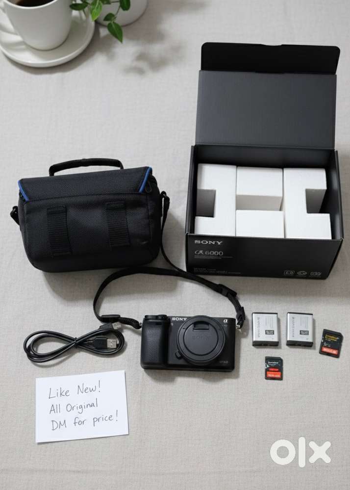 Sony alpha 6000 camera