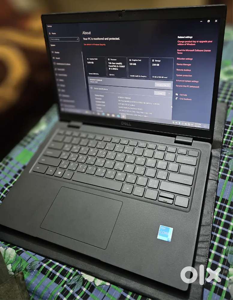 11th Generation Core i5 Dell Laptop with Fingerprint Best Battery