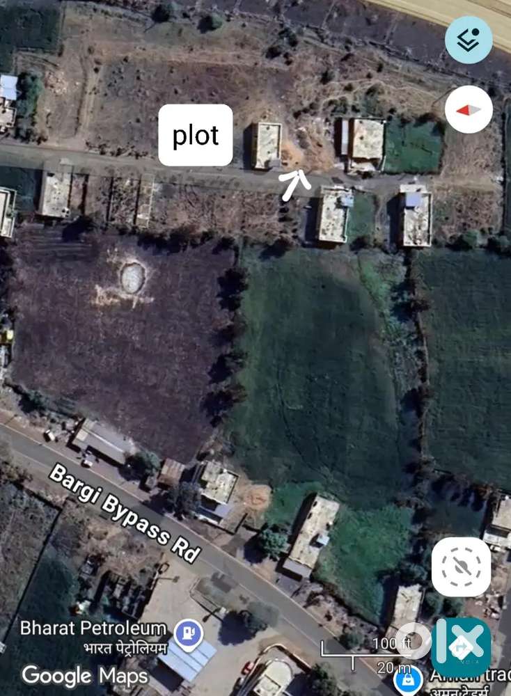 Plot for sale in bargi