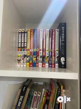 Manga of chaisaw man and mha and deathnote