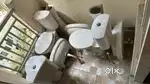 Washbasin WC seat Bathroom Complete set