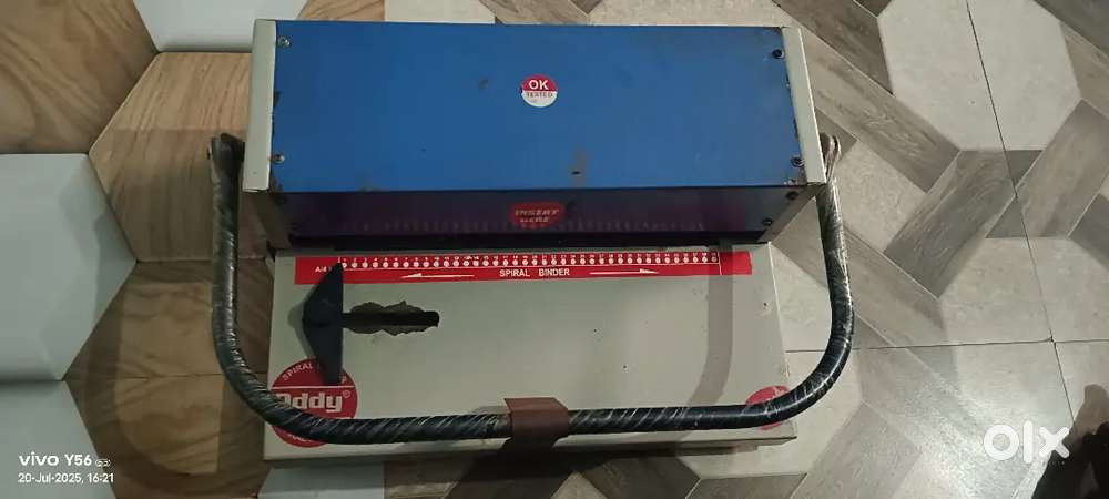 Spiral binding machine 39 holder