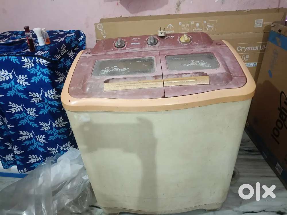 Taken newwashing machine
