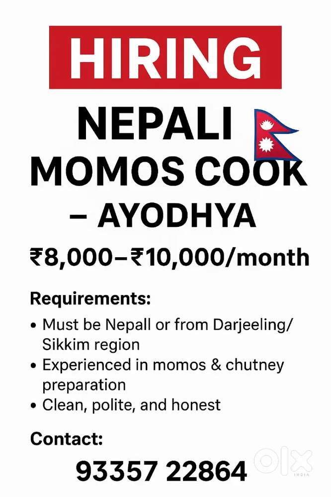 Nepali cook