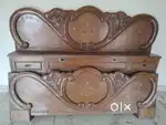 Bed back and front