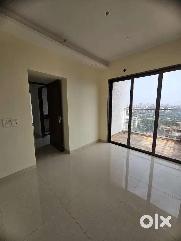 For Rent 1 BHK Flat higher floor Mahatma Phule Road Dombivli West.