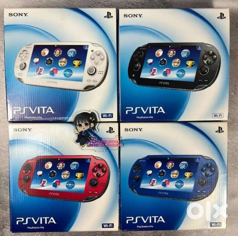 PS Vita PCH-1000 Sony Playstation Console Accessory Complete Box Set