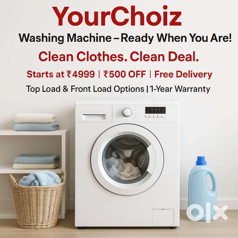 Top load Front load multiple brands with best offer