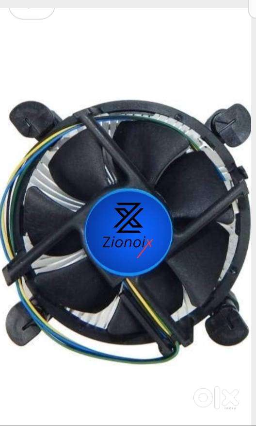 Zionoxi Cpu fan Desktop computer cooling fan new fan made in india