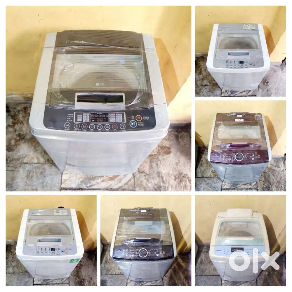 Gently used fully automatic washing machines with 1 year full warranty