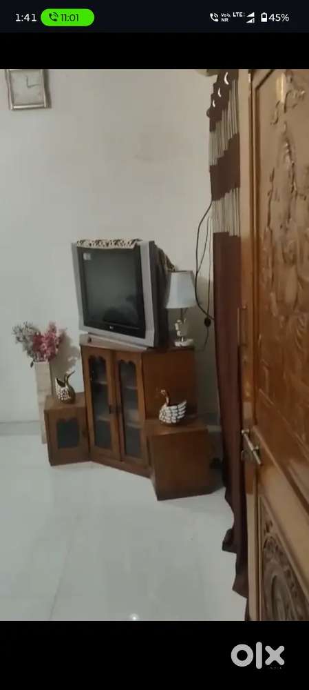 1bhk furnished floor in society