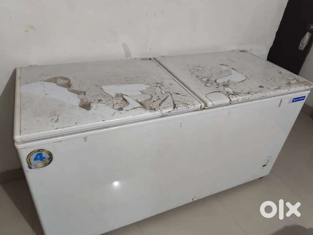 Double door deep fridge