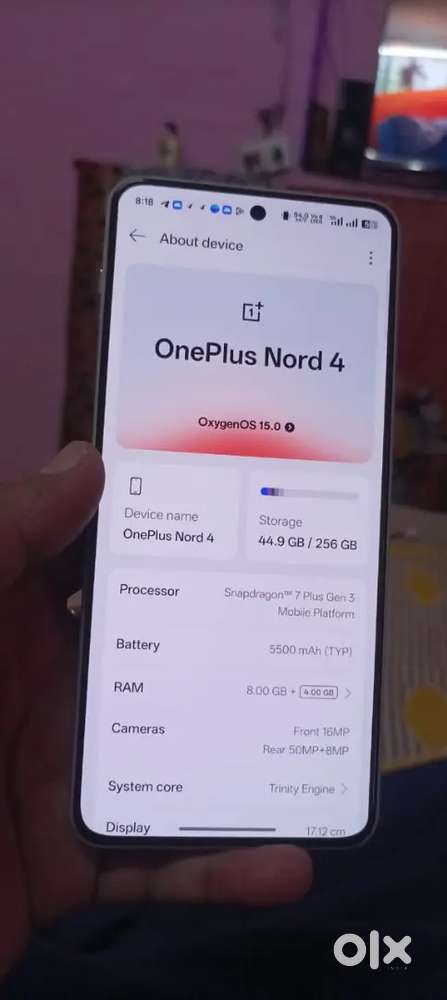One plus nord 4 256 gb