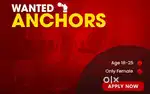 Wanted Female anchors for Youtube channels