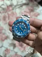 Citizen(nj0174-82l) teal blue automatic watch in immaculate.condition.