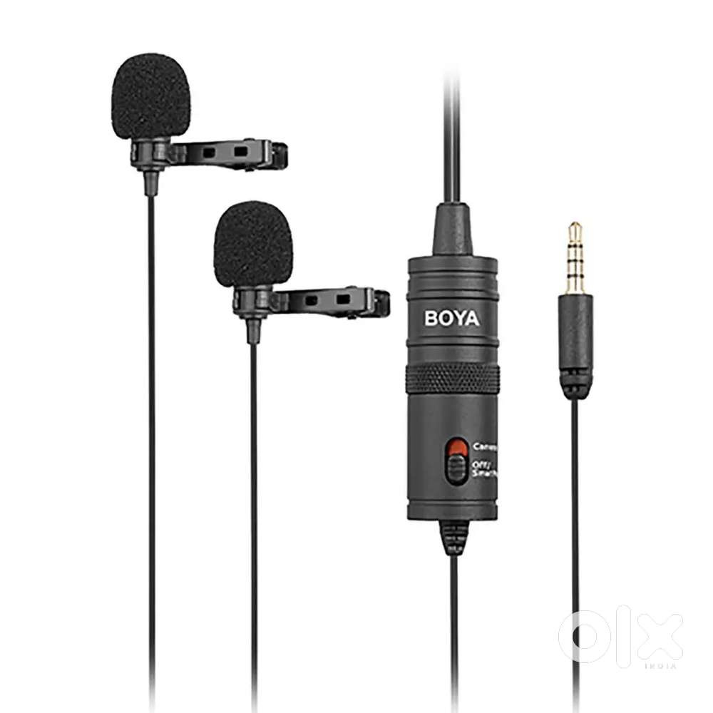 BOYA BY-M1DM  Dual Lavalier Microphone