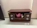 TV table with 3 racks