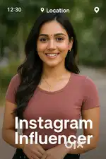 Hiring Part-Time Social Media Influencer Girl