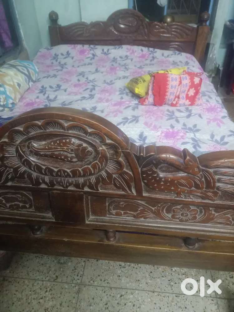 Wooden Bed