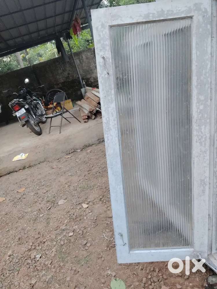 Windo frame with glass