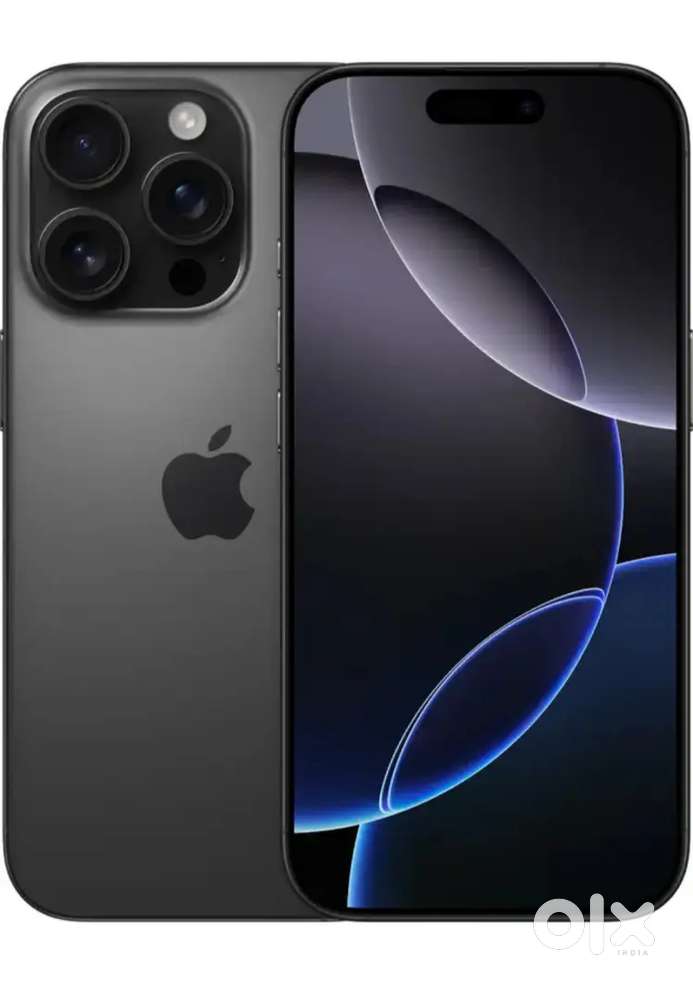 Iphone 16 pro 128gb titanium black indian