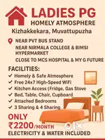 Ladies Paying Guest Accommodations Muvattupuzha