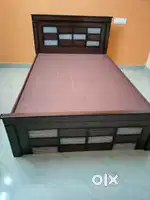 4*6 without storage cot Brand new Assam teak wood and plybod cot