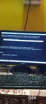 Desktop computer set