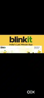Hiring for vellore blinkit delivery boy job