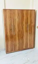Golden finish 4 Door wardrobe brand new