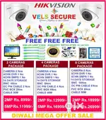 2MP HIKVISION CCTV CAMERA   DAY & NIGHT VISION MEGA   DIWALI