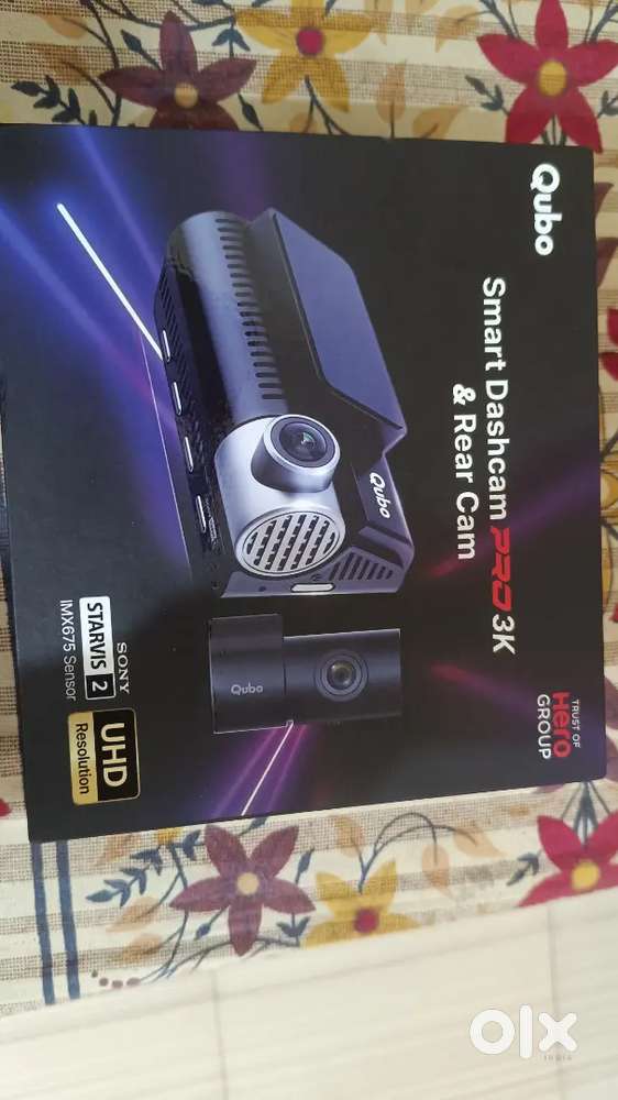 QUBO DASHCAM 3K PRO FRONT & BACK
