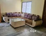 L shape sofa set