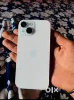 iPhone 15 sky blue colour with bill box