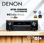 DENON : AVR-X1800H 7.2 DOLBY ATMOS AV RECEIVER
