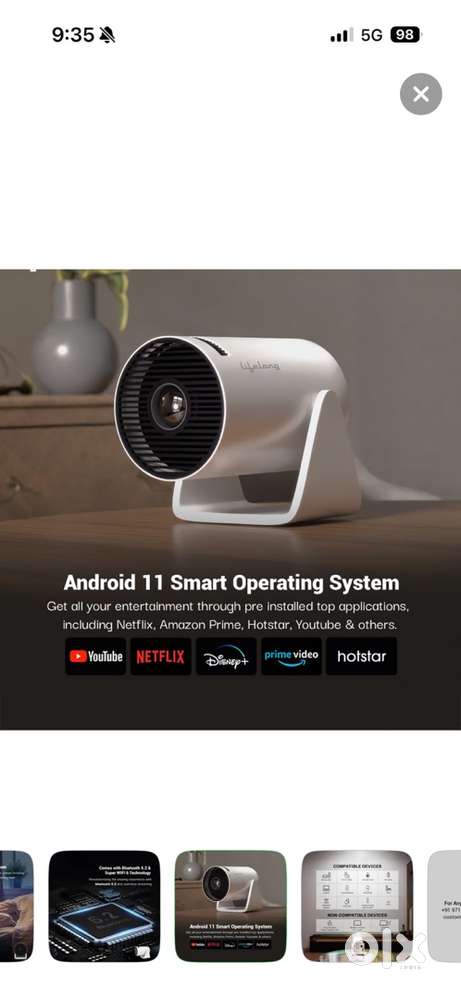 lifelong beam smart projector