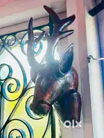Deerface Wood Handicraft cheap rate